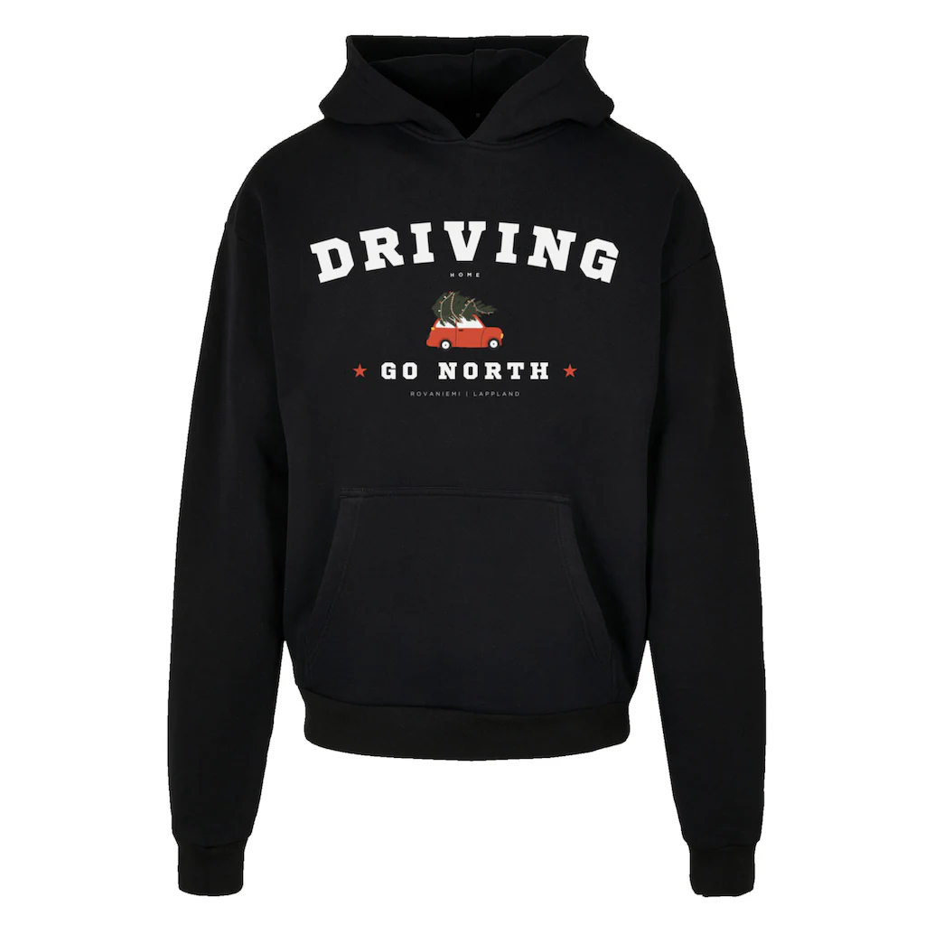 F4NT4STIC Kapuzenpullover »Driving Home Weihnachten« Weihnachten Geschenk Logo