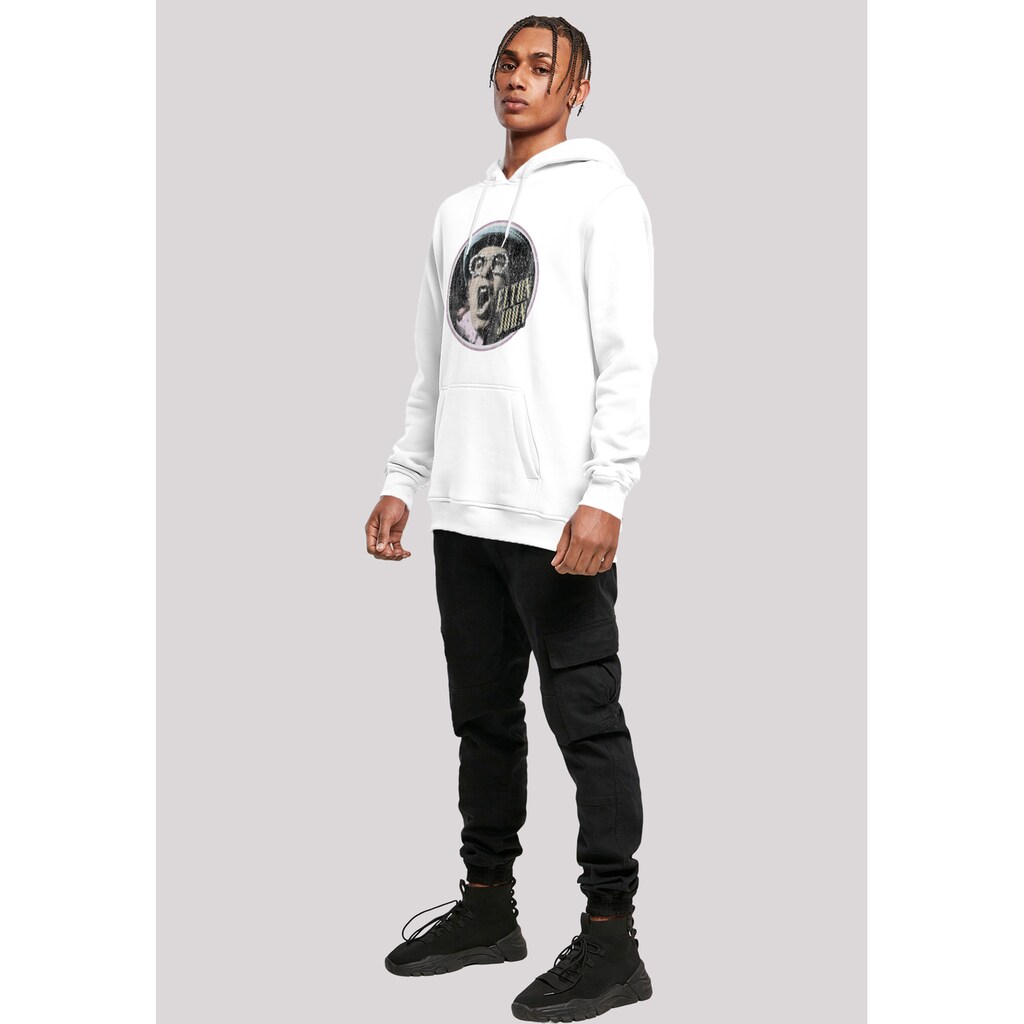 F4NT4STIC Kapuzenpullover »Elton John Vintage Circle« Premium Qualität