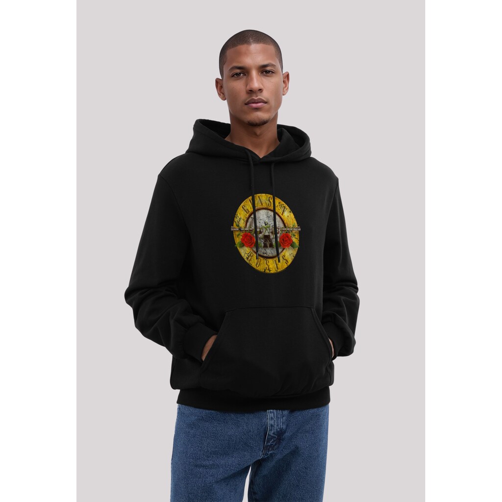 F4NT4STIC Kapuzenpullover »Guns 'n' Roses Vintage Bullet Logo« Premium Qualität Streetwear