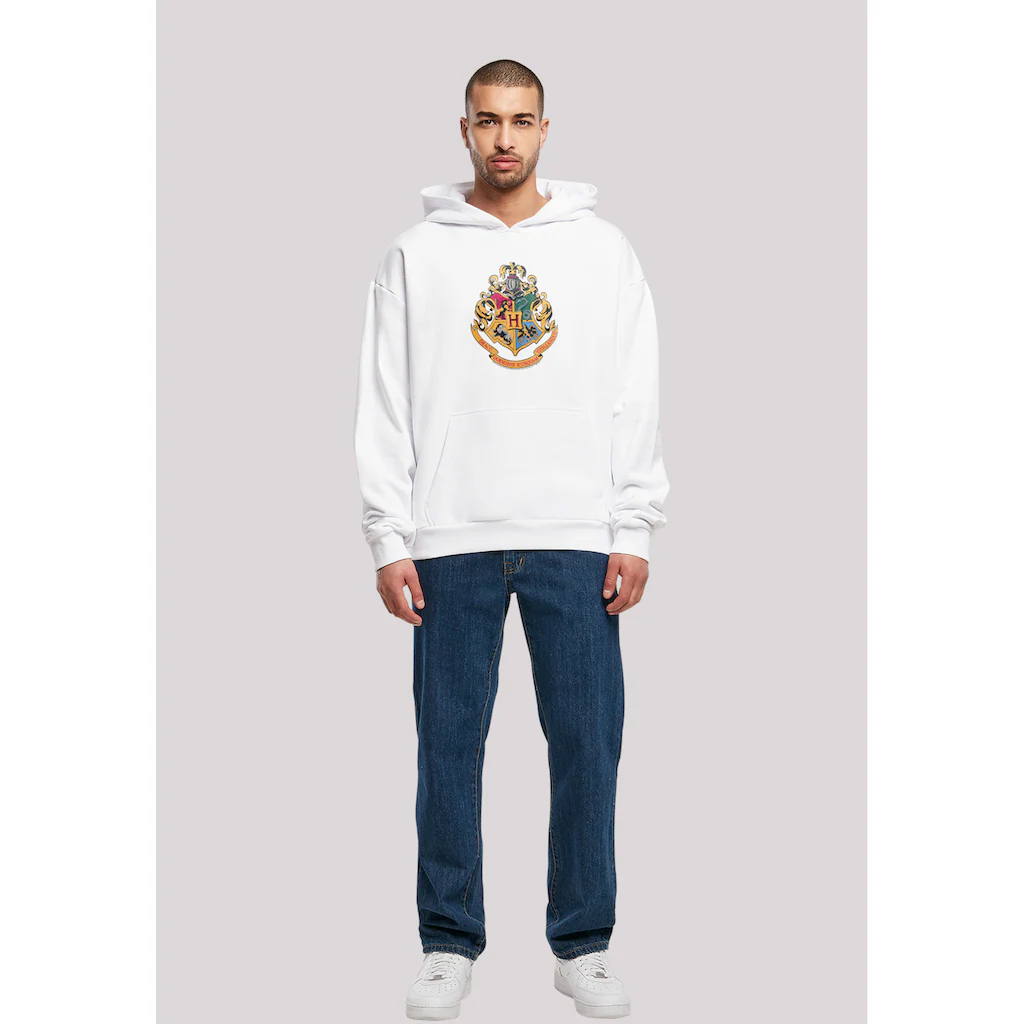 F4NT4STIC Kapuzenpullover »Harry Potter Hogwarts Crest Gold« Print
