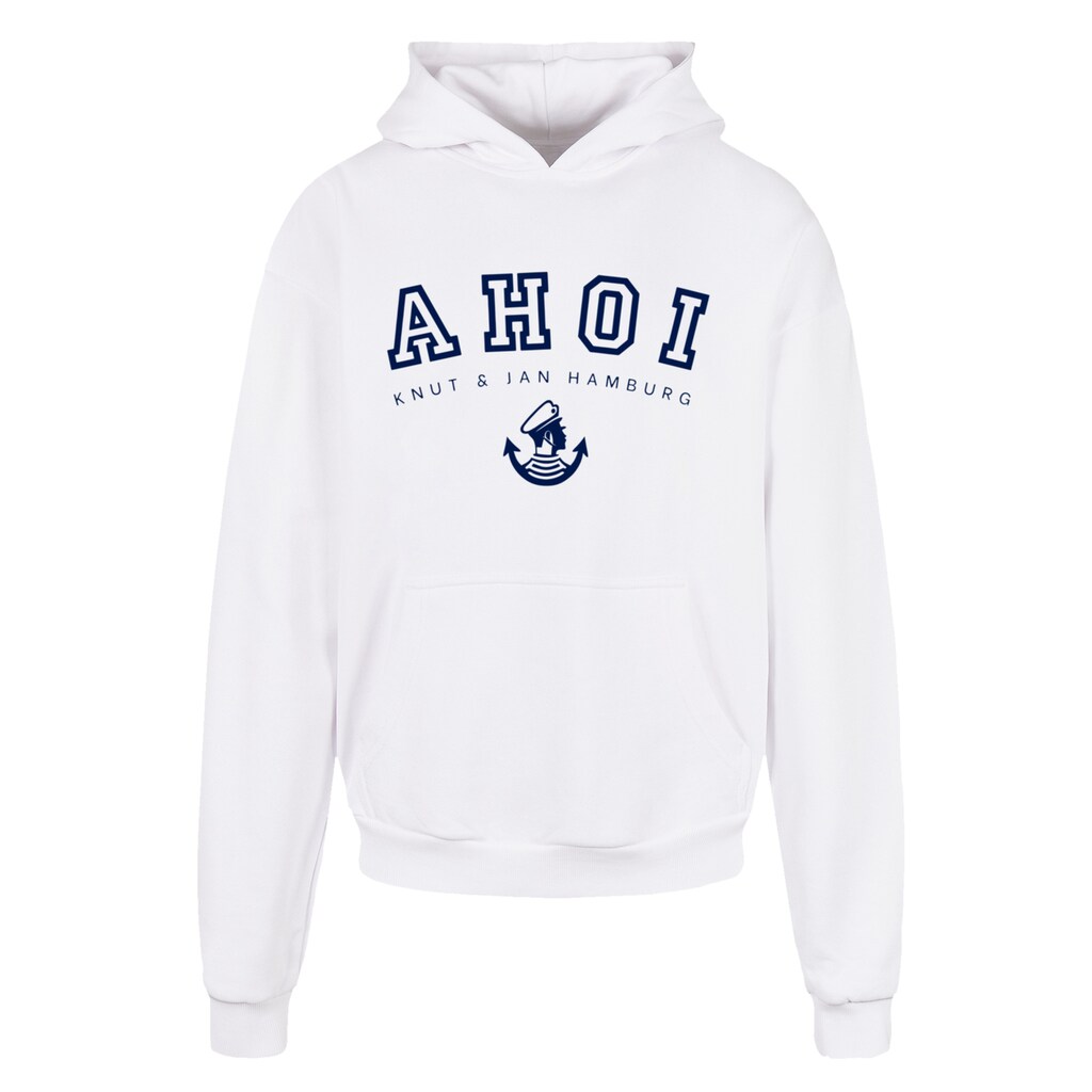 F4NT4STIC Kapuzenpullover »Hoodie Ahoi Knut & Jan Hamburg« Print