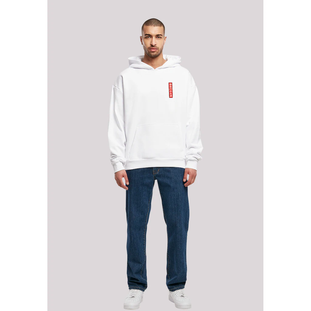 F4NT4STIC Kapuzenpullover »Kanagawa Welle Japan« Print