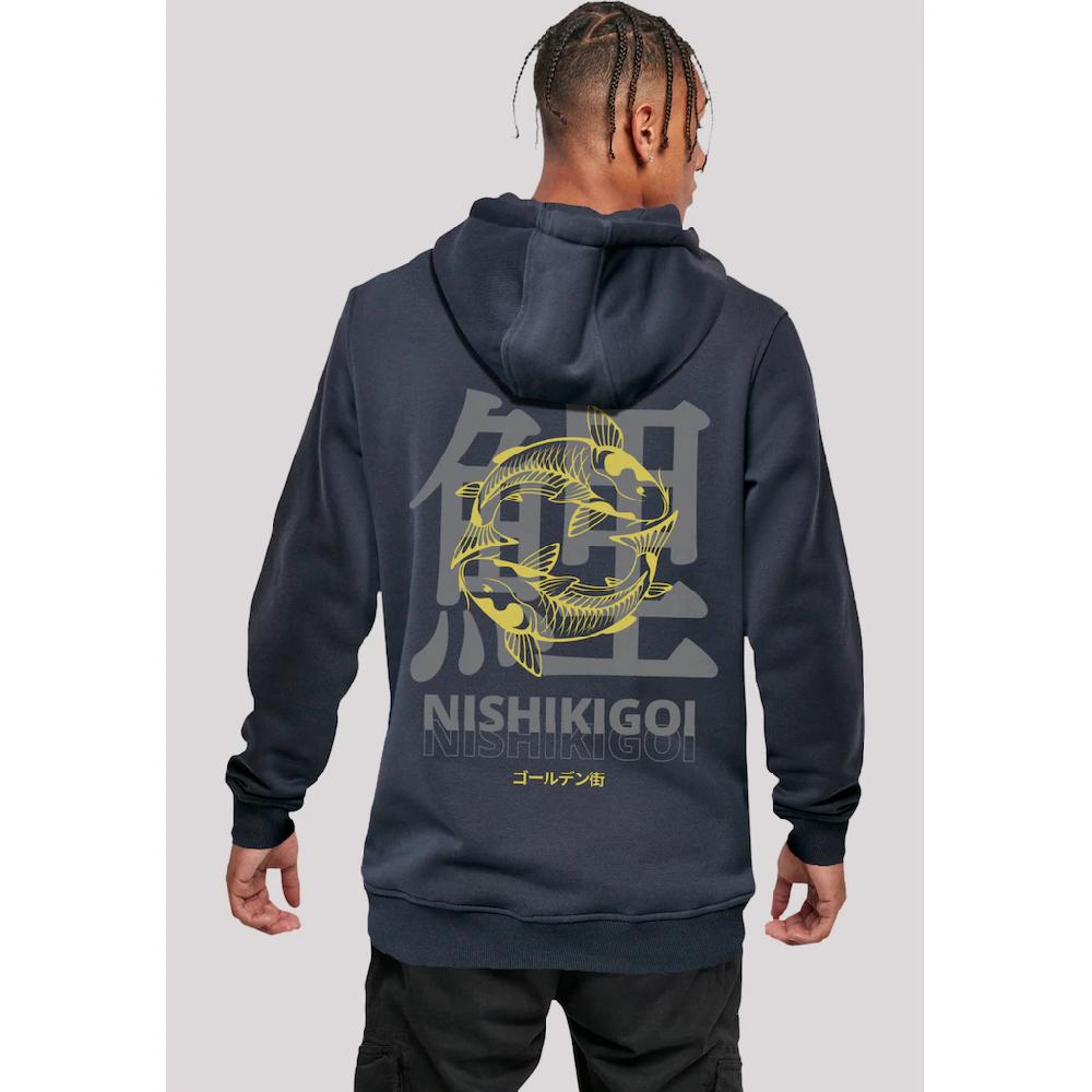 F4NT4STIC Kapuzenpullover »Koi Golden Gai« Print