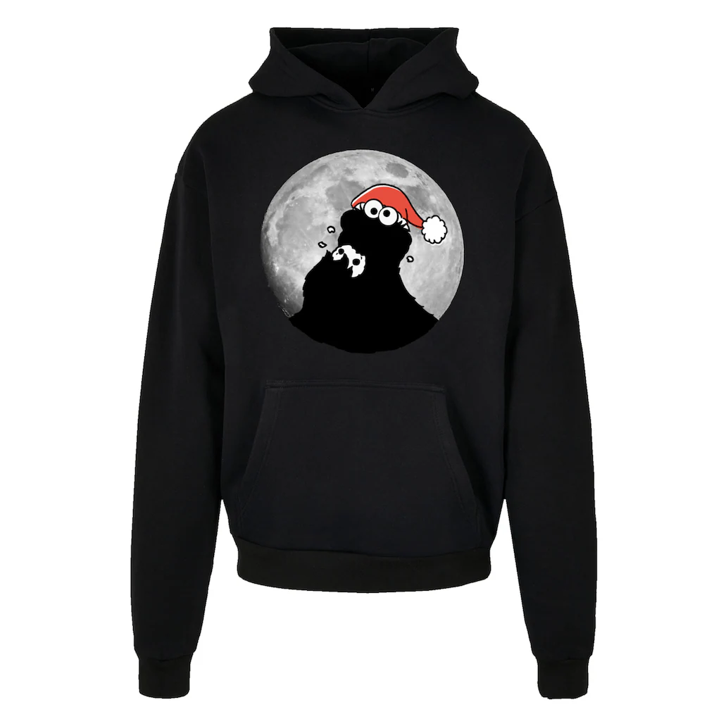 F4NT4STIC Kapuzenpullover »Krümelmonster Weihnachten« Premium Qualität
