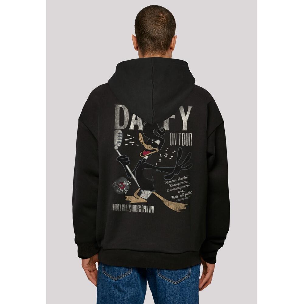 F4NT4STIC Kapuzenpullover »Looney Tunes Daffy Duck Concert« Print