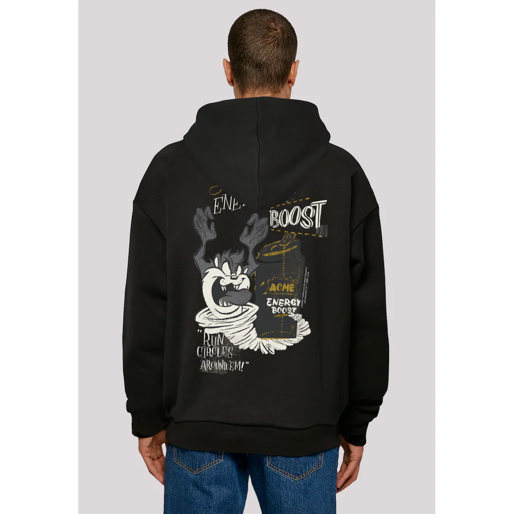 F4NT4STIC Kapuzenpullover »Looney Tunes Taz Energy Boost« Print