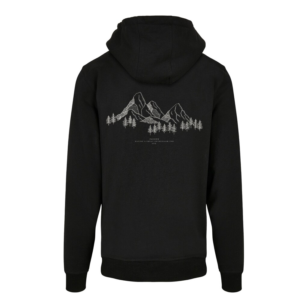F4NT4STIC Kapuzenpullover »Mountain Berge Urlaub Winter Schnee Ski« Print