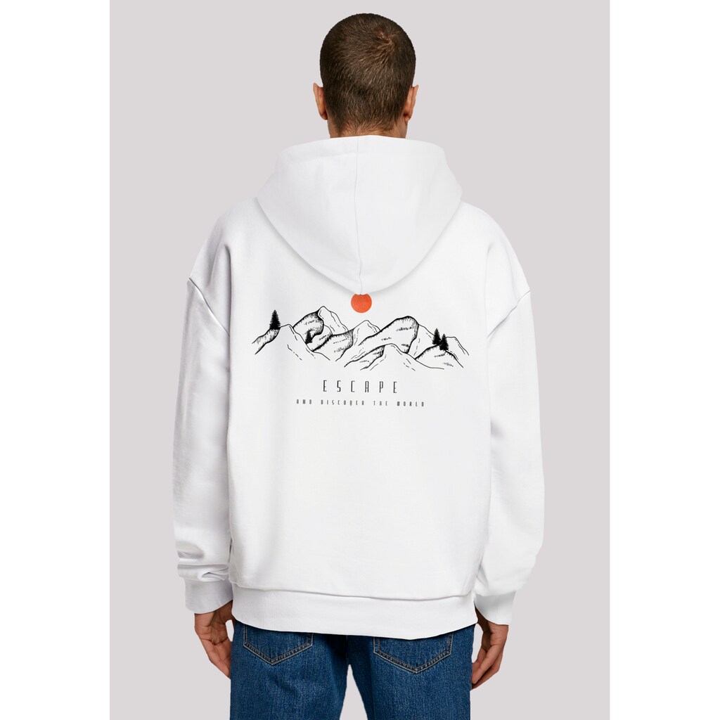 F4NT4STIC Kapuzenpullover »MOUNTAIN x F4NT4STIC« Print