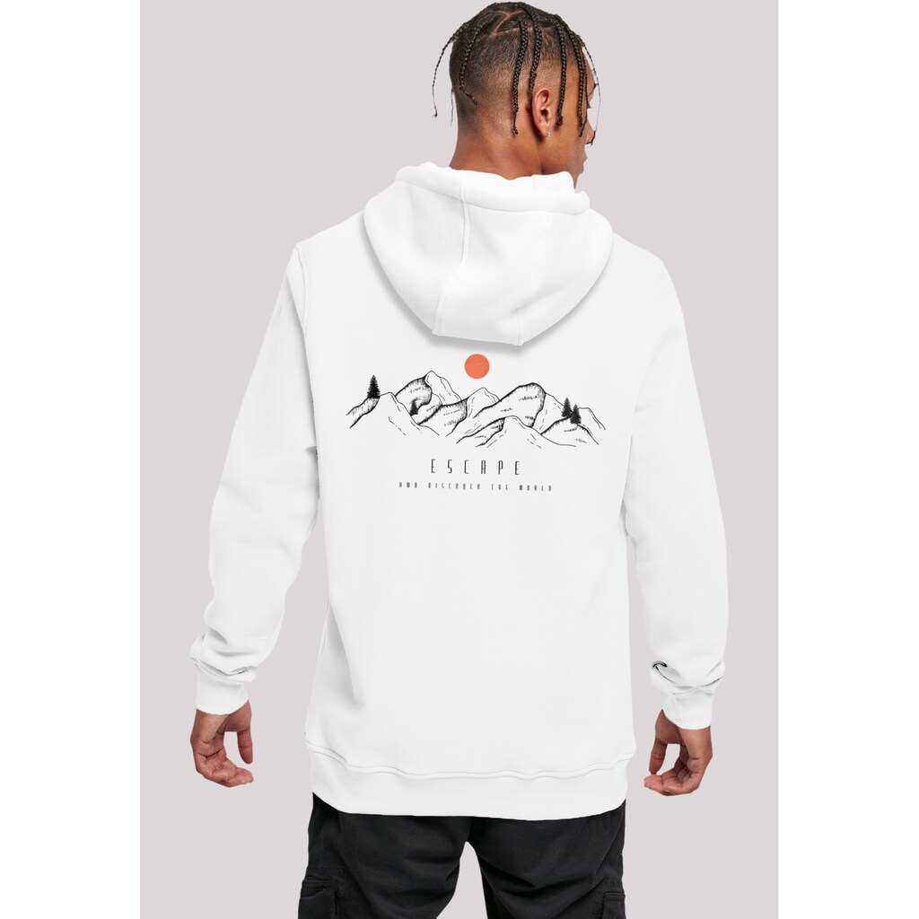 F4NT4STIC Kapuzenpullover »MOUNTAIN x F4NT4STIC« Print