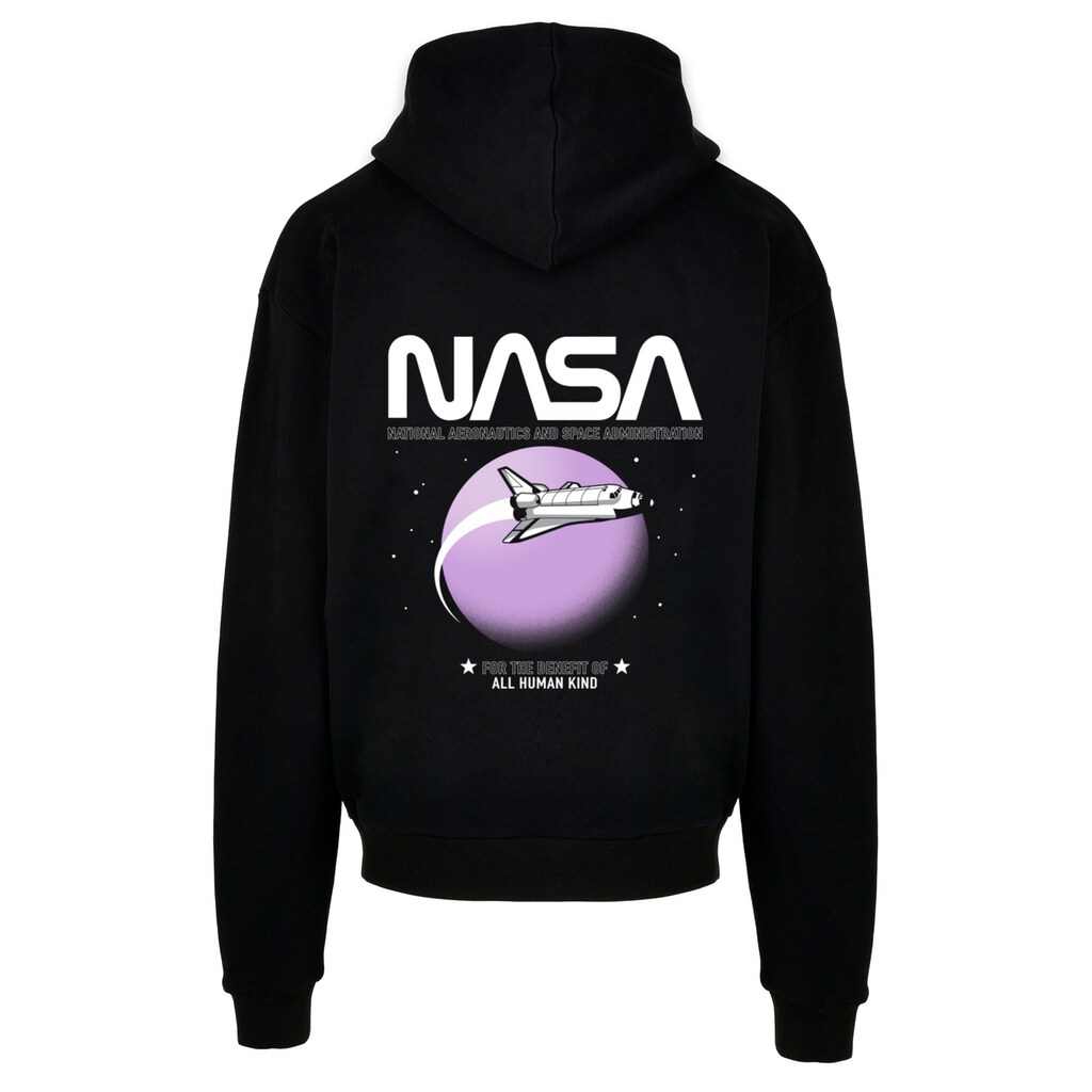 F4NT4STIC Kapuzenpullover »NASA Shuttle Orbit Space« Print