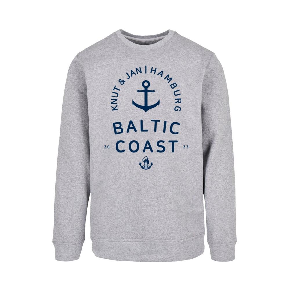F4NT4STIC Kapuzenpullover »Ostsee Logo Knut & Jan Hamburg« Print