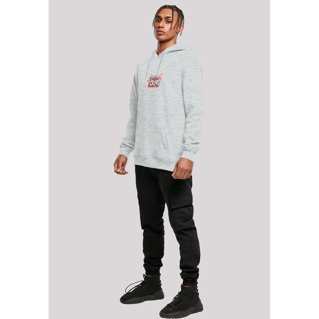 F4NT4STIC Kapuzenpullover »Partner In Crime Valentinstag Partner Design« Premium Qualität