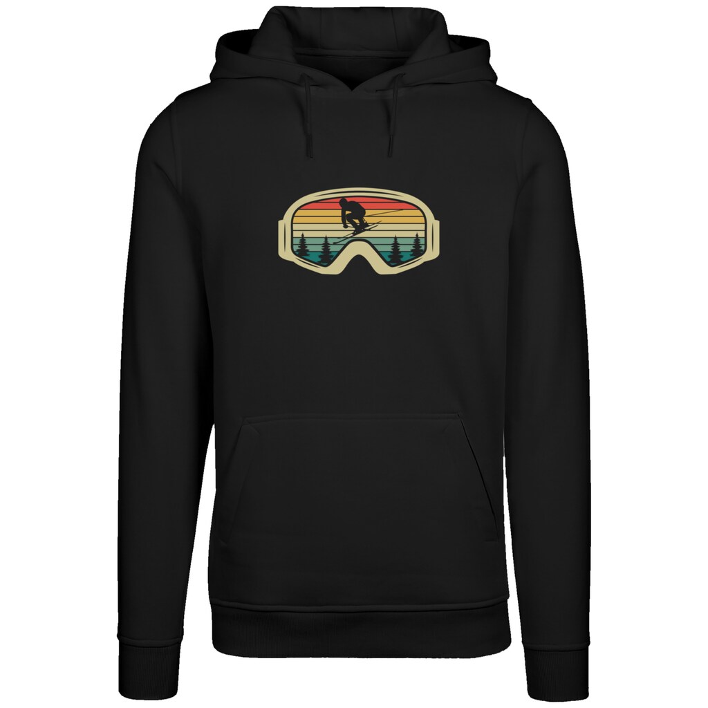 F4NT4STIC Kapuzenpullover »Retro Skibrille Wintersport« Premium Qualität