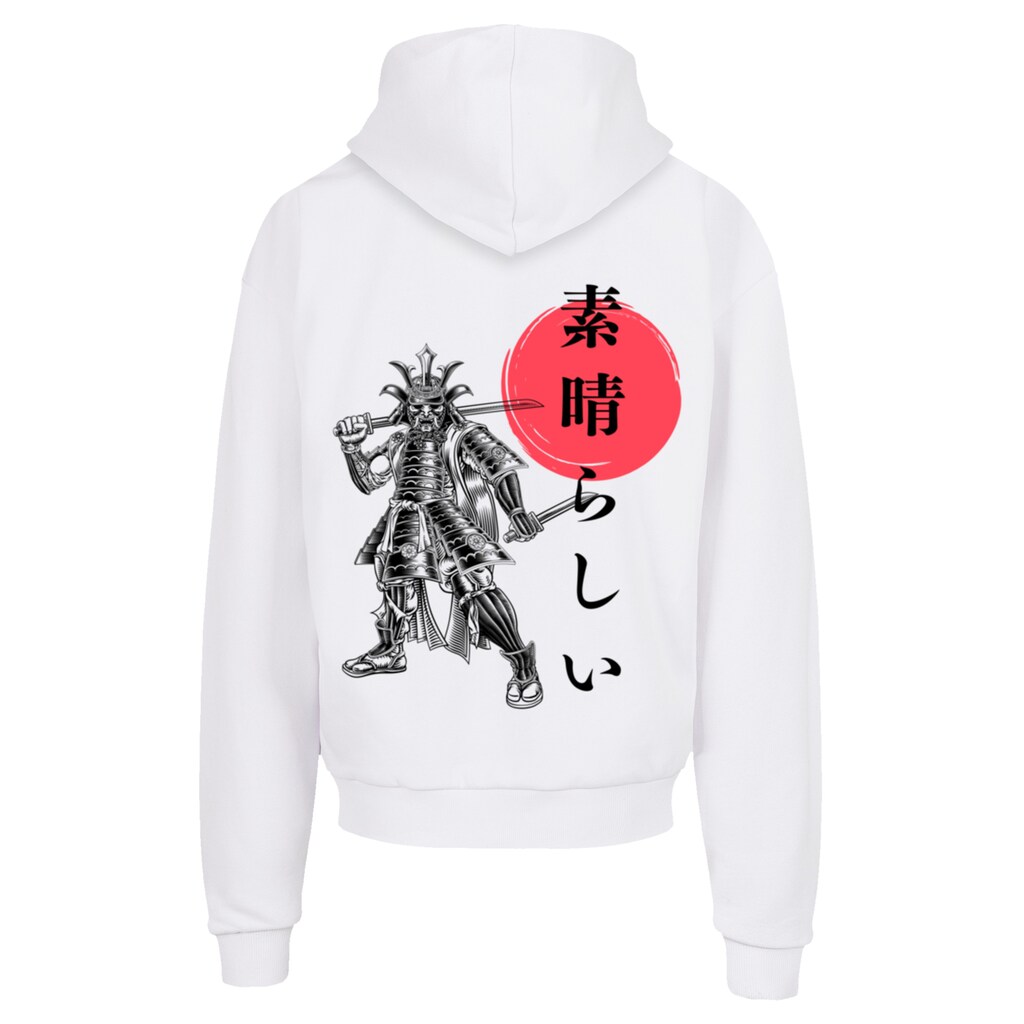 F4NT4STIC Kapuzenpullover »Samurai Japan Grafik« Print