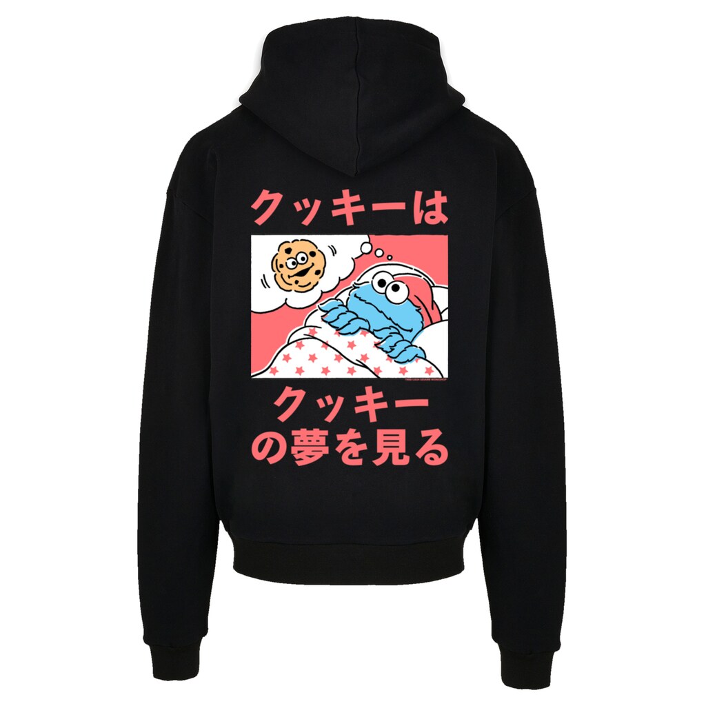F4NT4STIC Kapuzenpullover »Sesamstraße Cookie Dreams« Premium Qualität