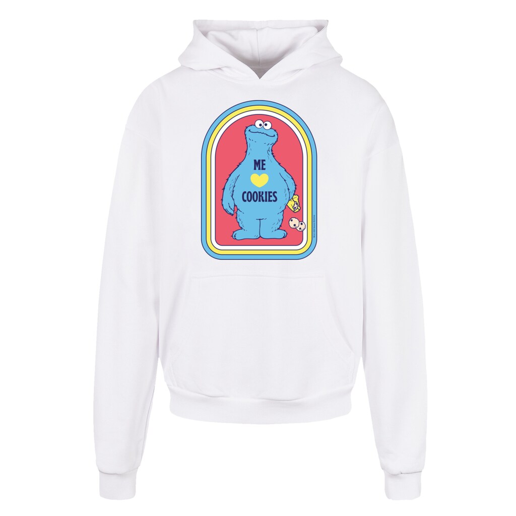 F4NT4STIC Kapuzenpullover »Sesamstraße Cookie Monster Me« Premium Qualität Weihnachts-Kollection