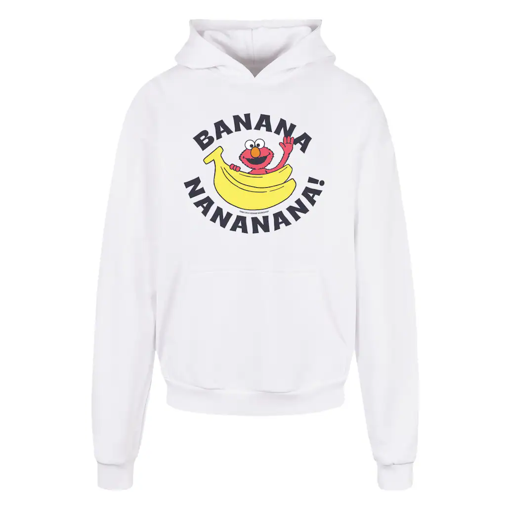 F4NT4STIC Kapuzenpullover »Sesamstraße Elmo Banana« Premium Qualität