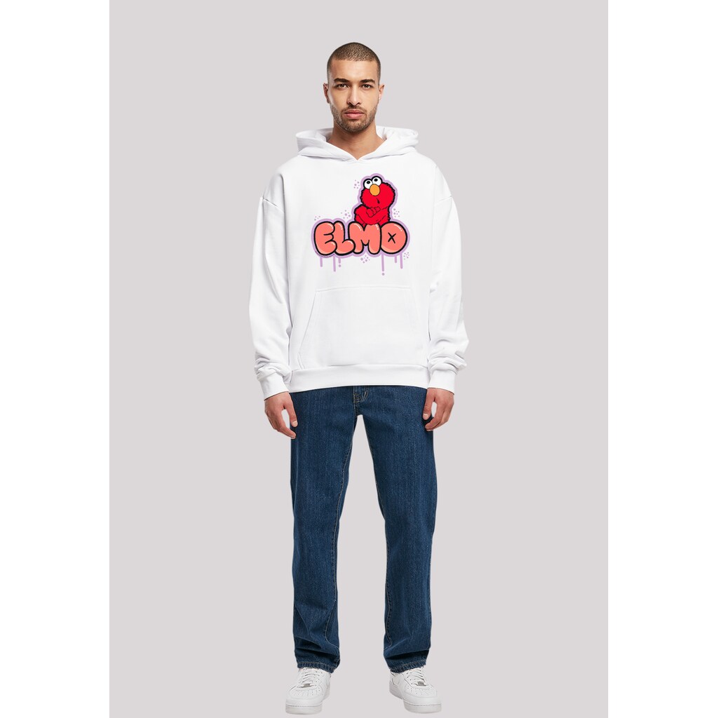 F4NT4STIC Kapuzenpullover »Sesamstraße Elmo NO« Premium Qualität Weihnachts-Kollection