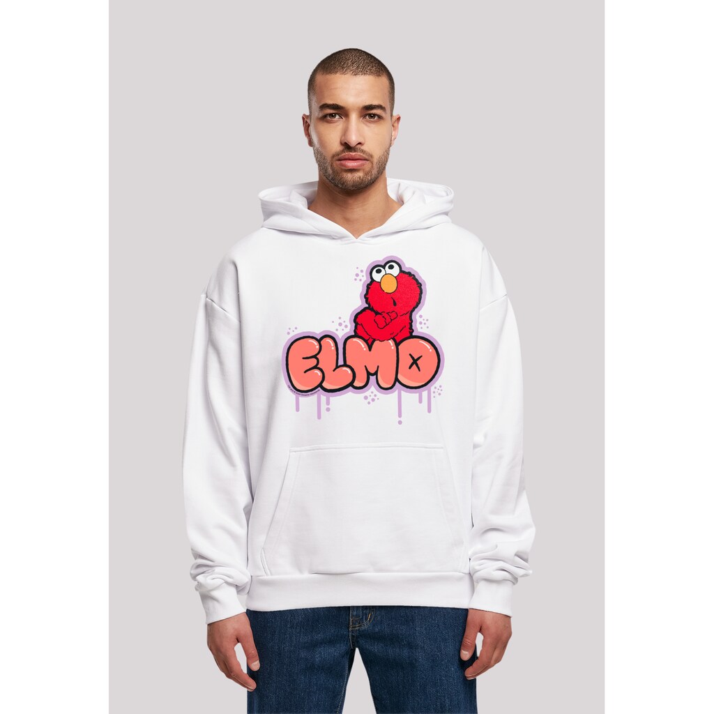 F4NT4STIC Kapuzenpullover »Sesamstraße Elmo NO« Premium Qualität Weihnachts-Kollection