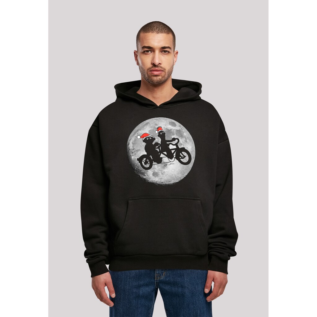 F4NT4STIC Kapuzenpullover »Sesamstrasse Ernie & Bert Weihnachten« Premium Qualität