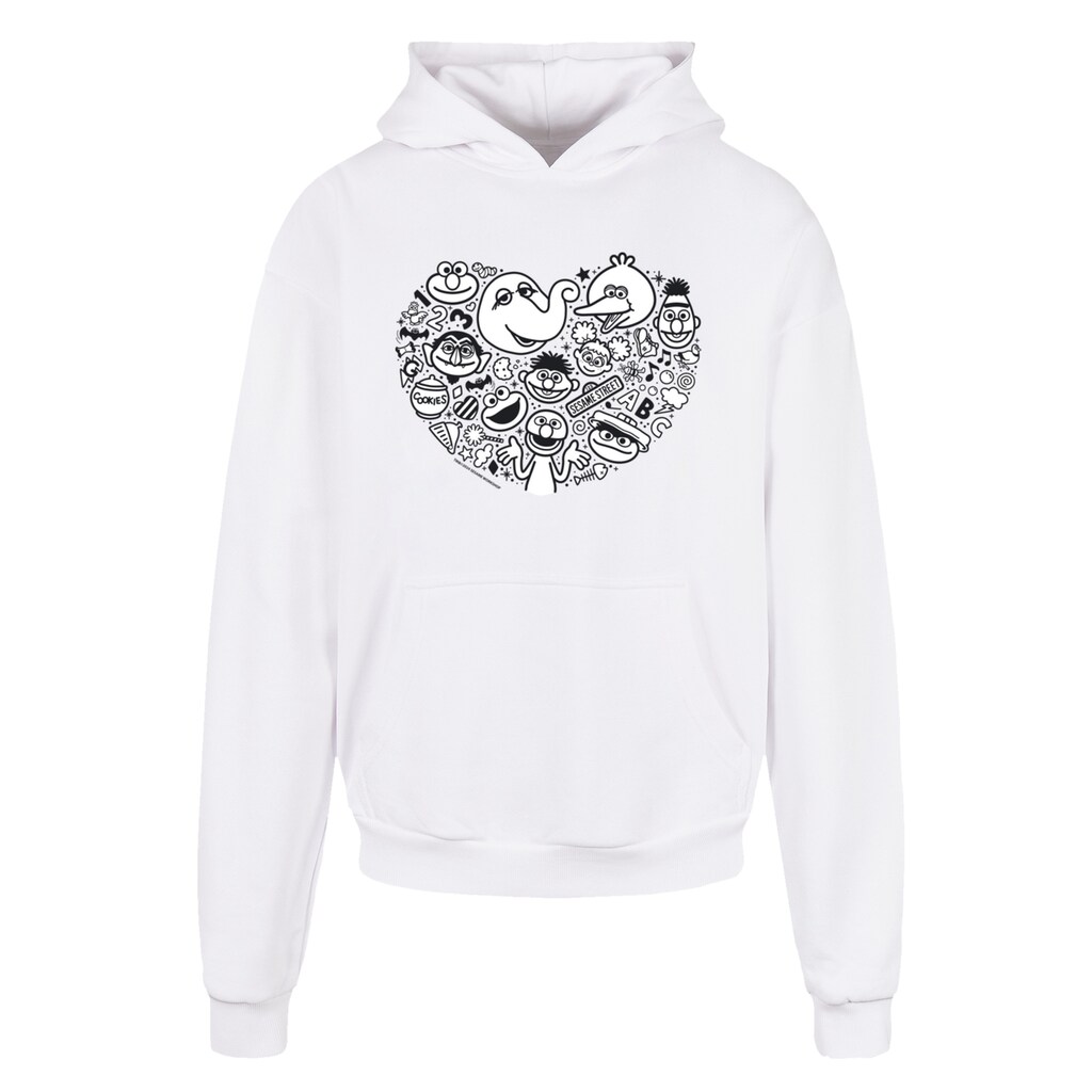 F4NT4STIC Kapuzenpullover »Sesamstraße Family« Premium Qualität