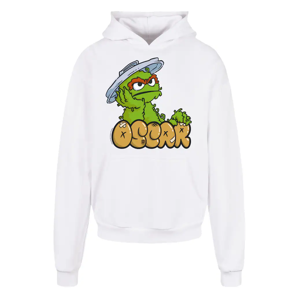 F4NT4STIC Kapuzenpullover »Sesamstraße Oscar Annoyed« Premium Qualität Weihnachts-Kollection