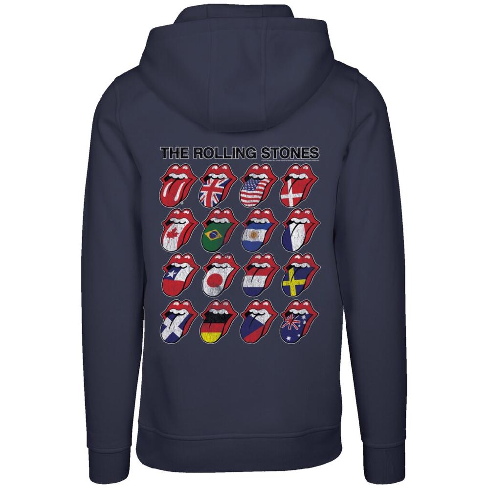 F4NT4STIC Kapuzenpullover »The Rolling Stones Voodoo Lounge Tongues« Musik Band Logo