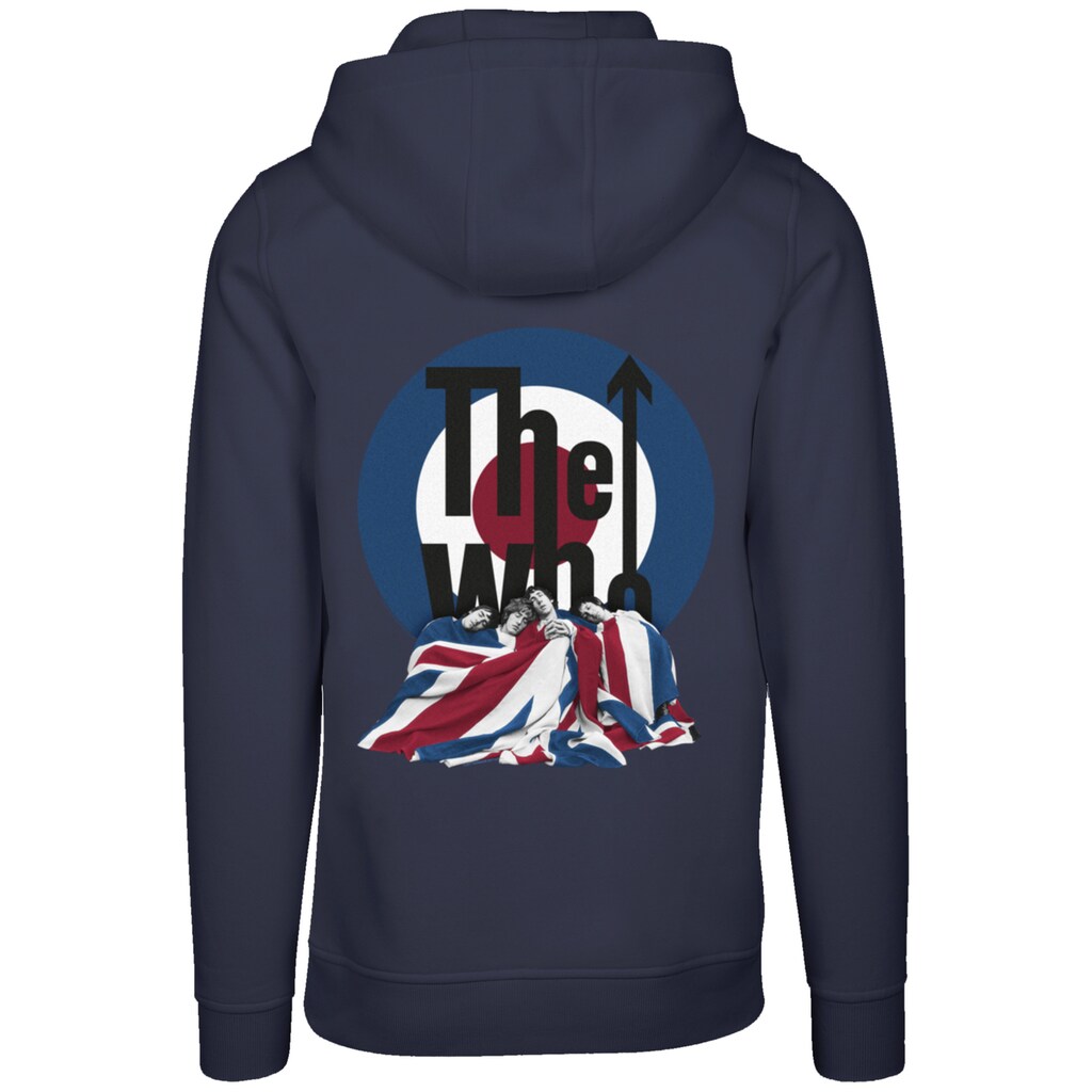 F4NT4STIC Kapuzenpullover »The Who Flag Blanket« Premium Qualität