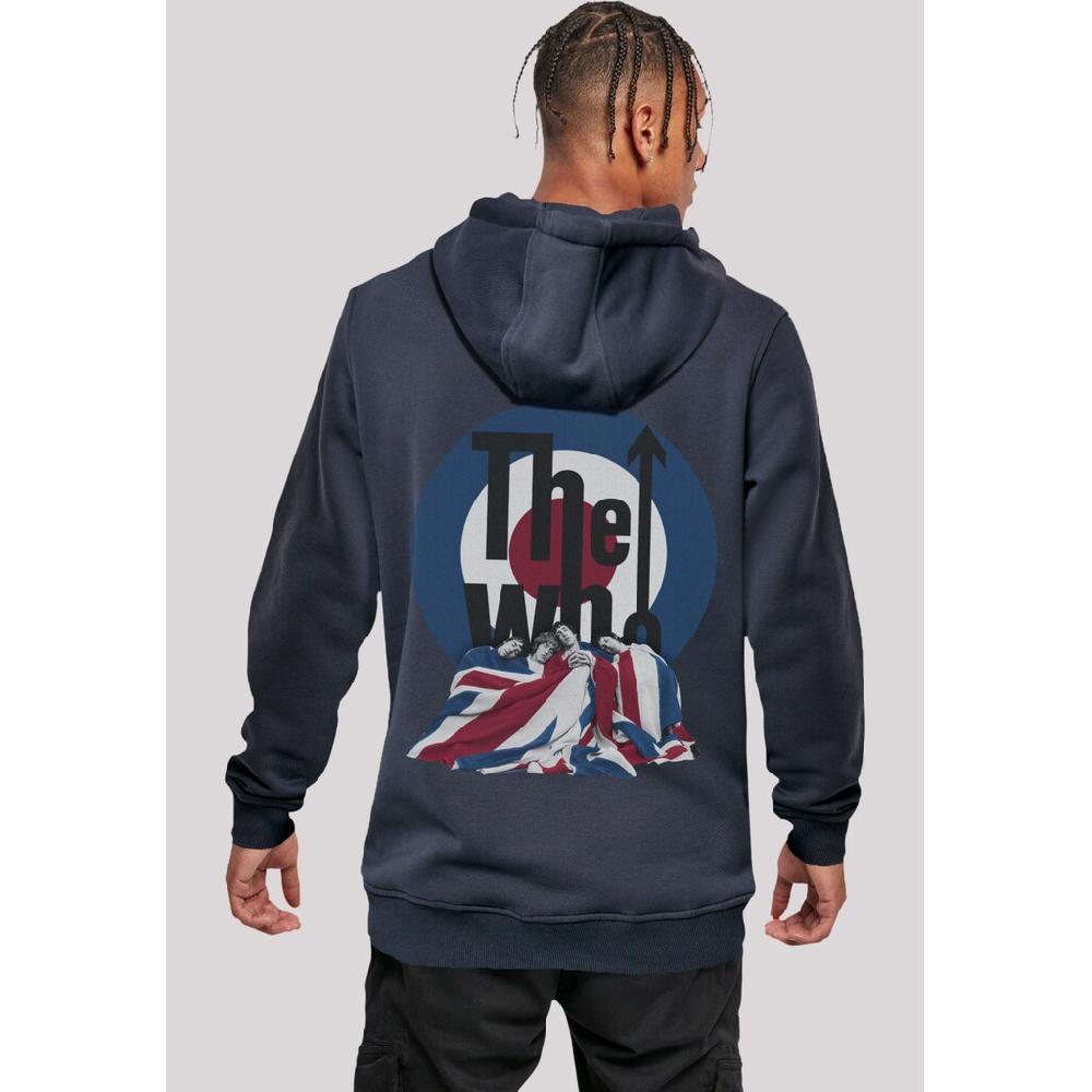 F4NT4STIC Kapuzenpullover »The Who Flag Blanket« Premium Qualität