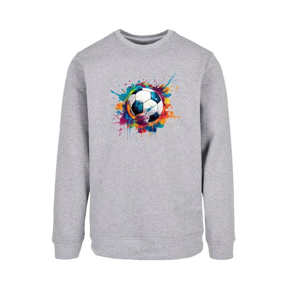 F4NT4STIC Sweatshirt »Bunte Fußball Grafik« Premium Qualität ▷ Für