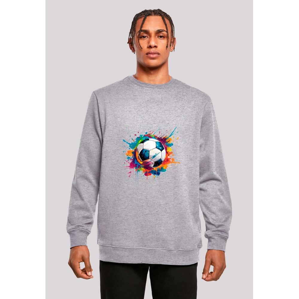 F4NT4STIC Sweatshirt »Bunte Fußball Grafik« Premium Qualität ▷ für