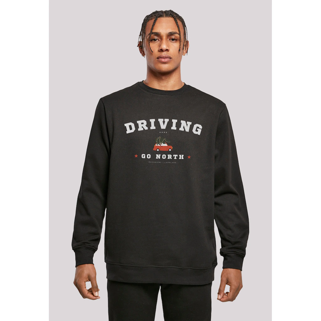 F4NT4STIC Sweatshirt »Driving Home Weihnachten« ▷ kaufen