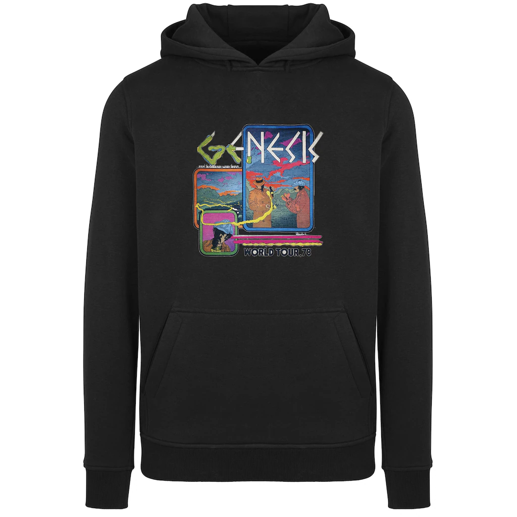 F4NT4STIC Sweatshirt »Hoodie 'Genesis World Tour 78'« Herren Premium Merch Slim-Fit Kapuzenpullover Bandshirt