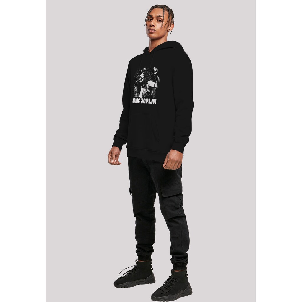 F4NT4STIC Sweatshirt »Janis Joplin Spiritual Mono« Herren Premium Merch Slim-Fit Kapuzenpullover Bandshirt ▷ Bestellen