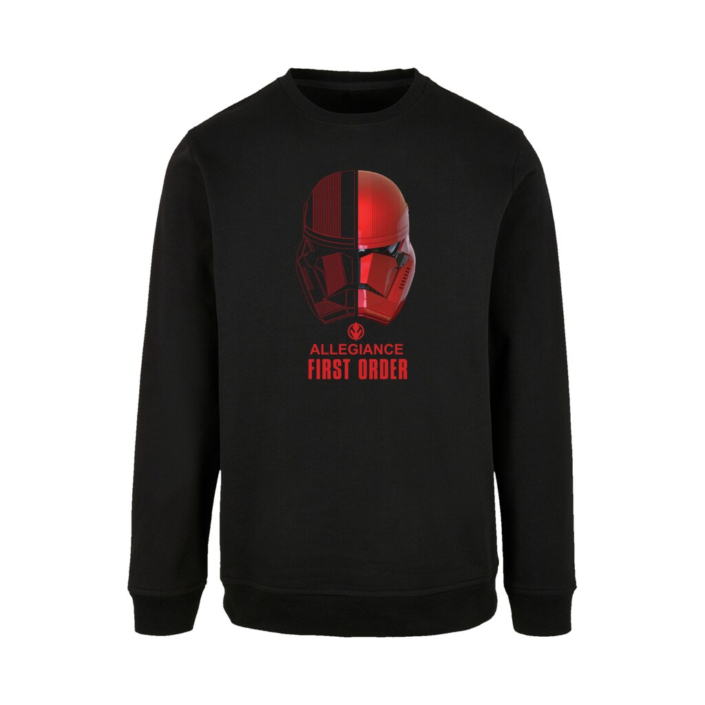F4NT4STIC Sweatshirt »Star Wars Allegiance First Order« Premium Qualität ▷ Bestellen