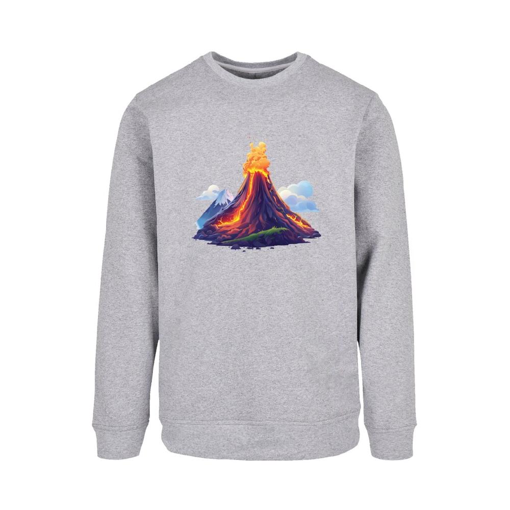 F4NT4STIC Sweatshirt »Vulkanausbruch« Premium Qualität ▷ Kaufen