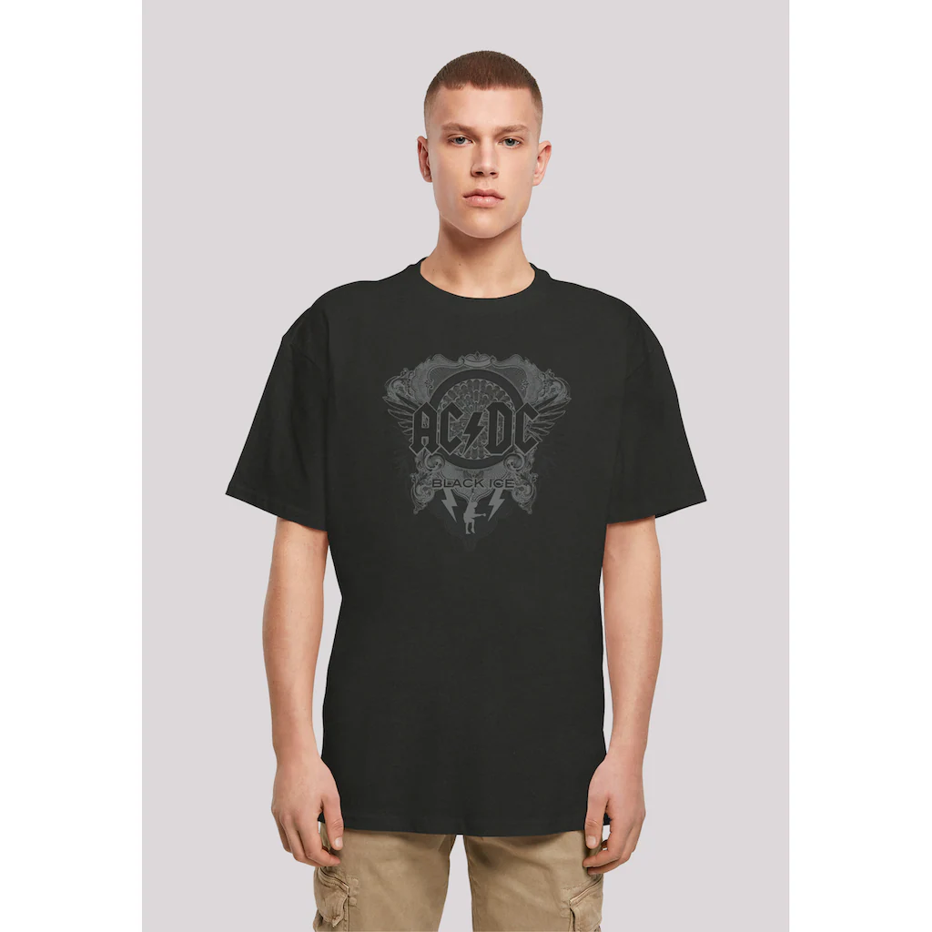 F4NT4STIC T-Shirt »ACDC Rock Band Black Ice« Print ▷ für