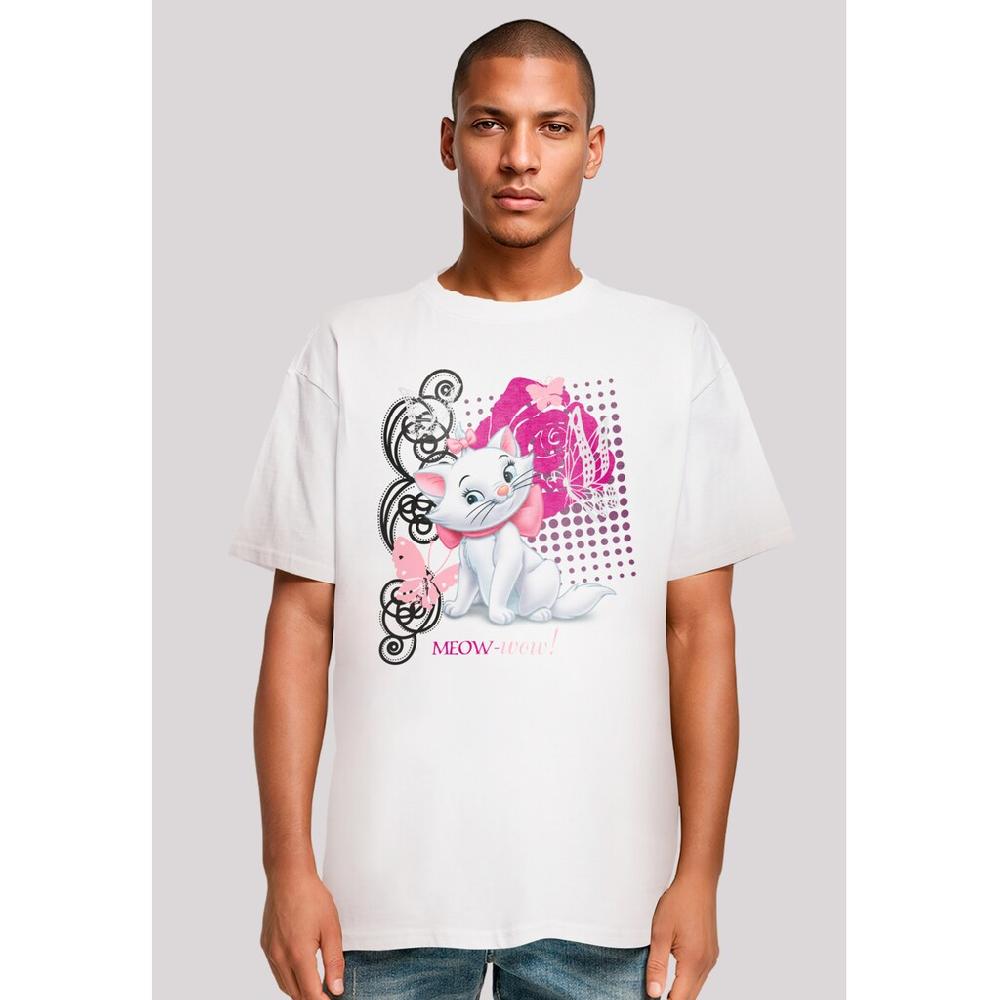 F4NT4STIC T-Shirt »Aristocats Marie Meow Schmetterling« Premium Qualität ▷ bestellen