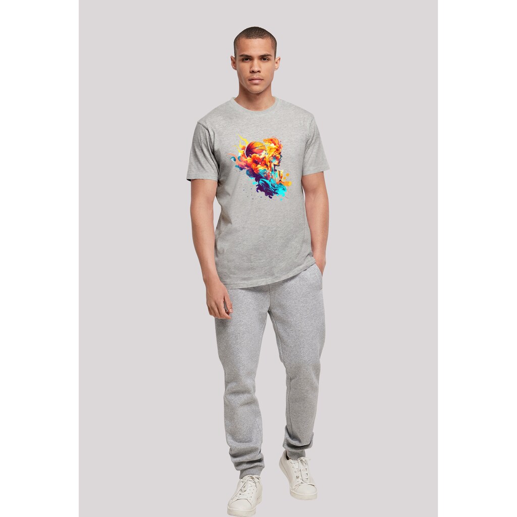 F4NT4STIC T-Shirt »Basketball Sport Player UNISEX« Print ▷ Kaufen