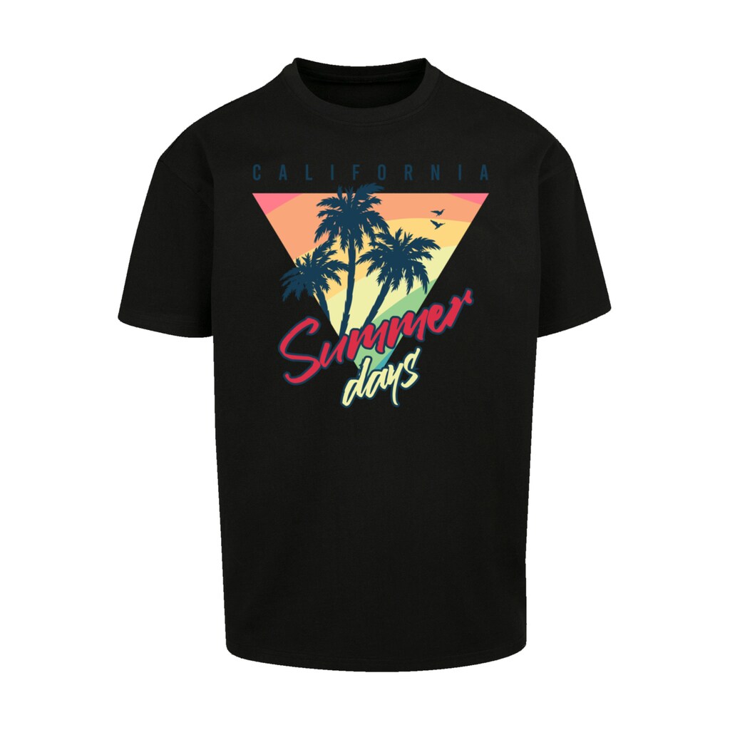 F4NT4STIC T-Shirt »California Palmen Retro« Premium Qualität ▷ Kaufen