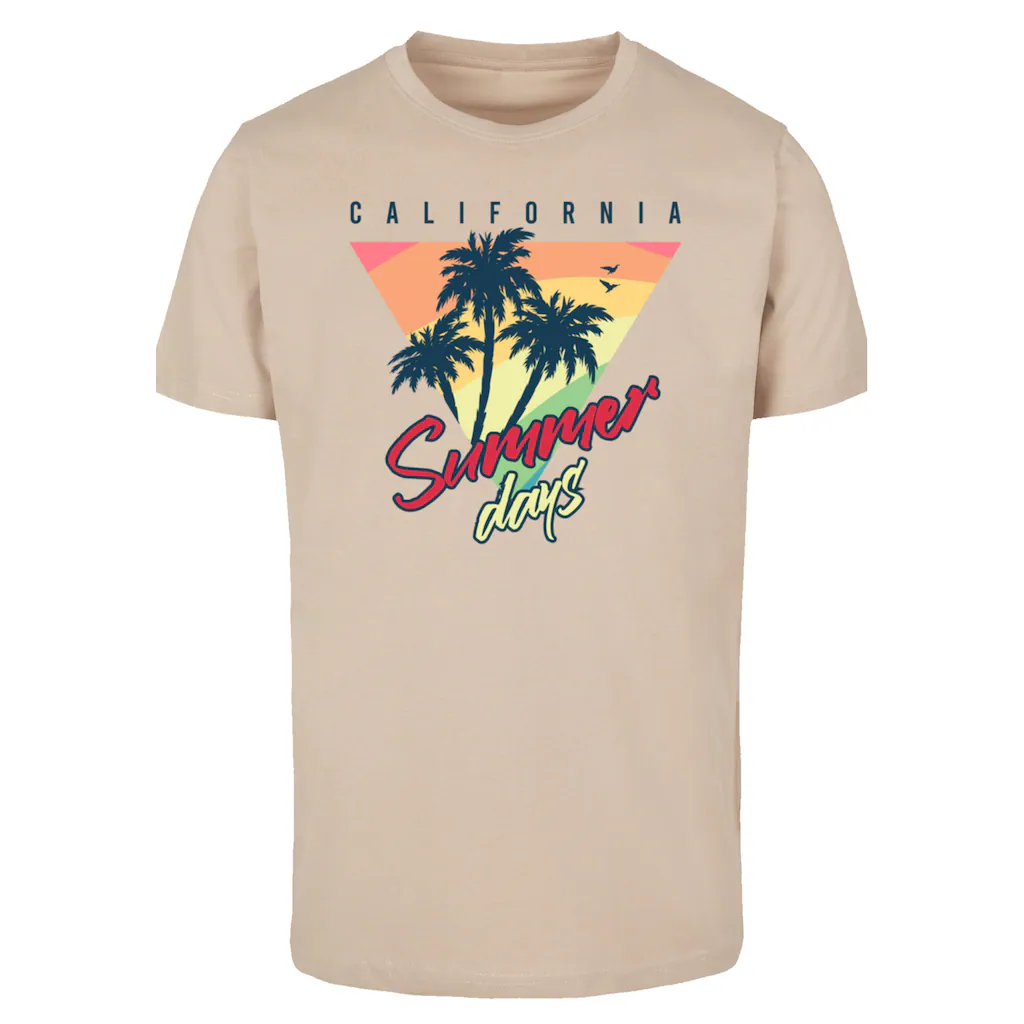 F4NT4STIC T-Shirt »California Palmen Retro« Premium Qualität