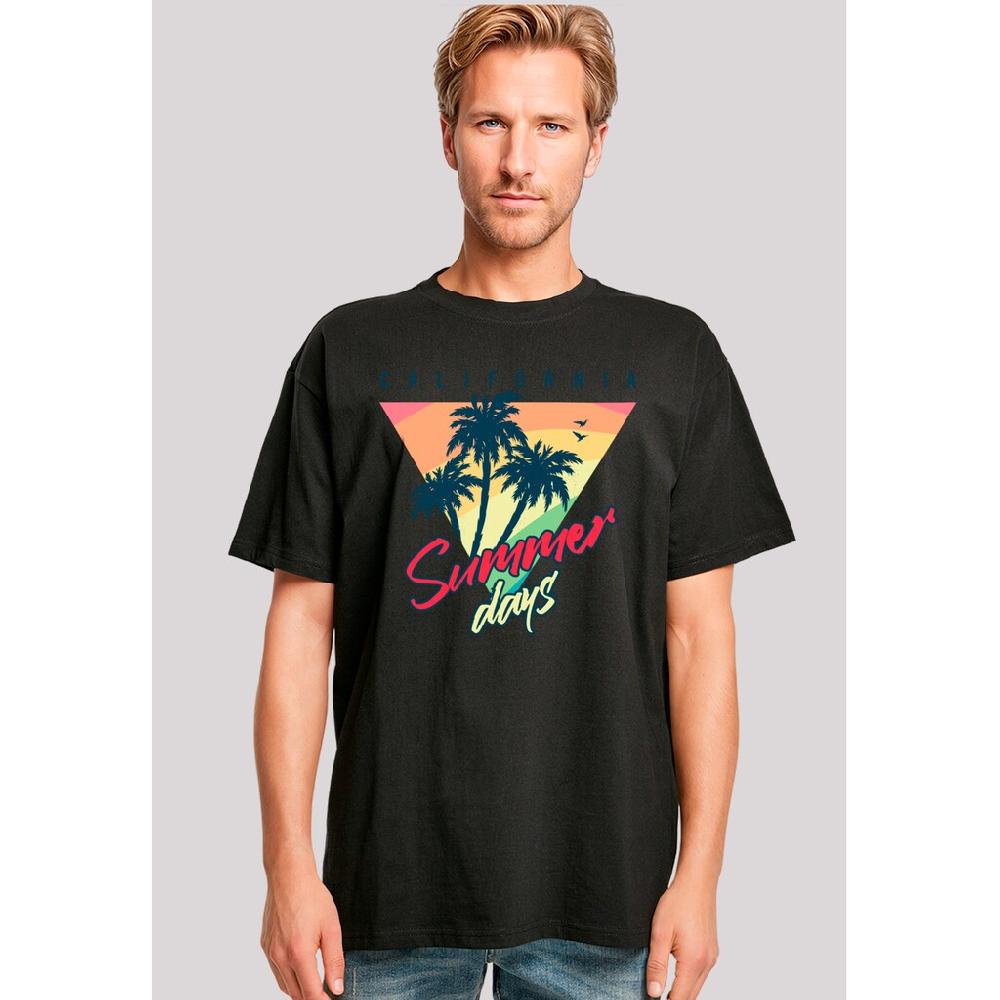 F4NT4STIC T-Shirt »California Palmen Retro« Premium Qualität ▷ kaufen