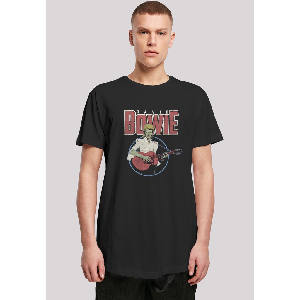 F4NT4STIC T-Shirt »David Bowie Acoustic Bootleg« Print ▷ für