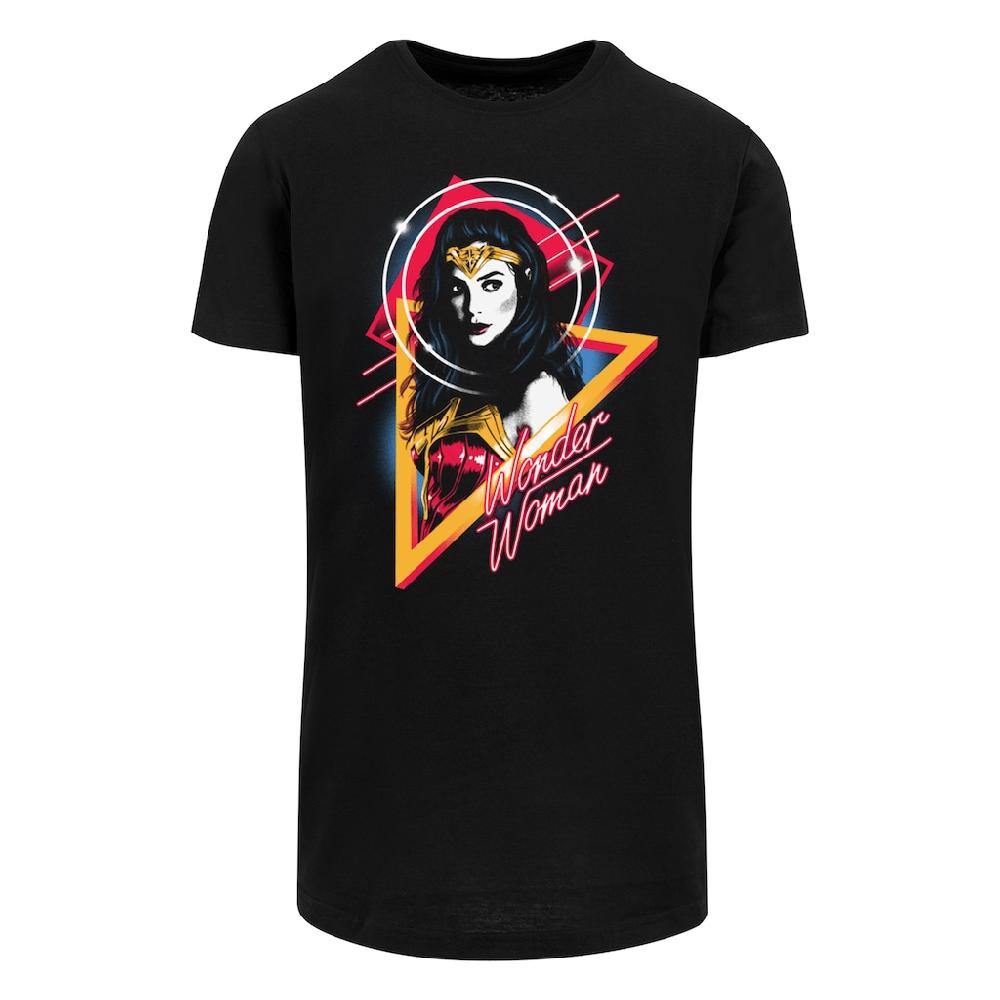 F4NT4STIC T-Shirt »DC Comics Wonder Diana 80s Triangle« Herren Premium Merch Lang Longshirt Bedruckt ▷ Kaufen