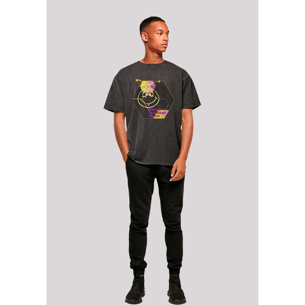 F4NT4STIC T-Shirt »Die Biene Maja Hives Resident Raver« Retro Heroes Of Childhood TV Serie ▷ Bestellen