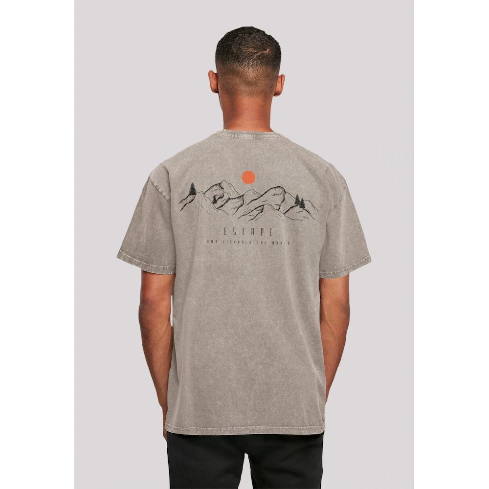 F4NT4STIC T-Shirt »Discover the world« Print