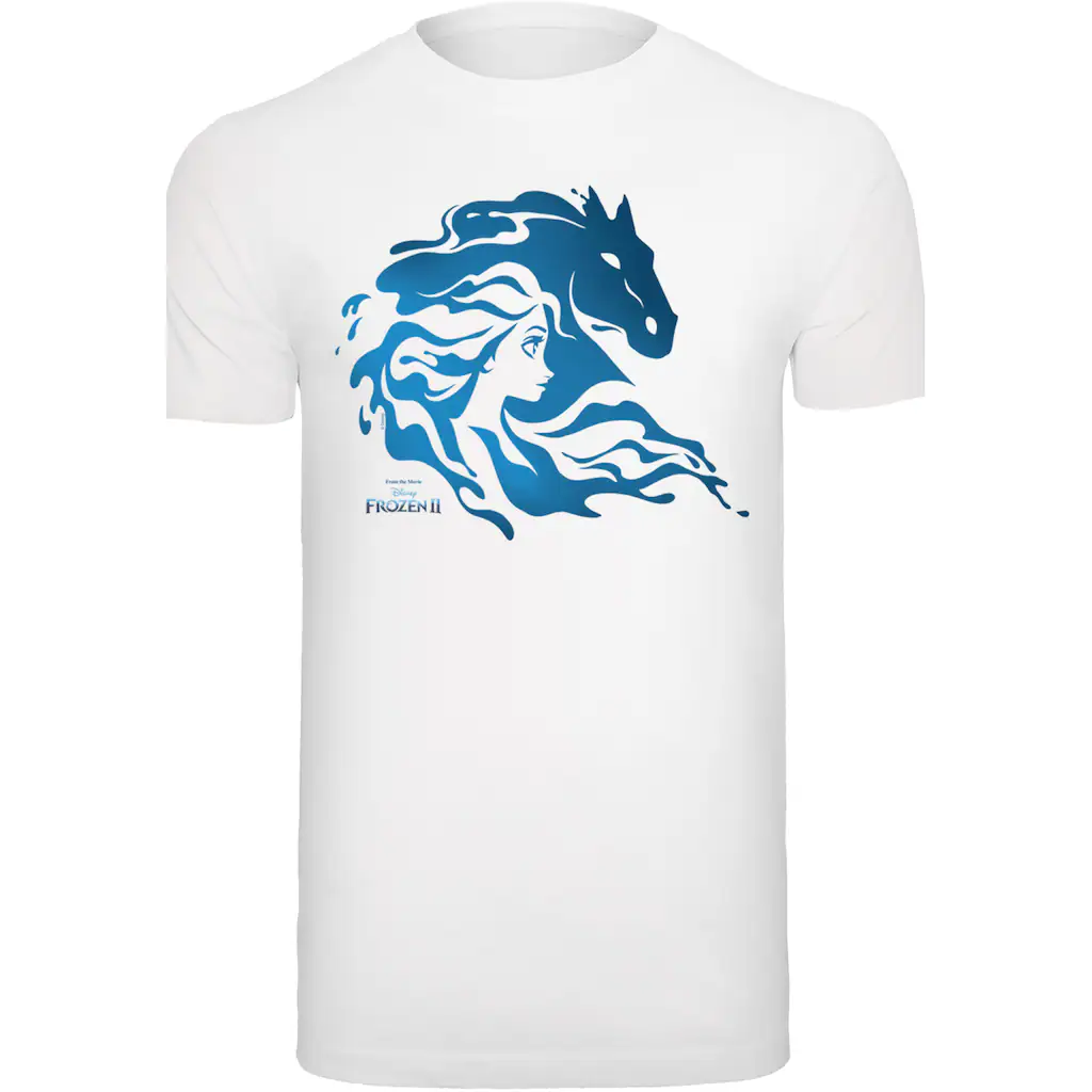 F4NT4STIC T-Shirt »Disney Frozen 2 Nokk Wassergeist Pferd Silhouette« Herren Premium Merch Regular-Fit Basic Bedruckt ▷ Bestellen