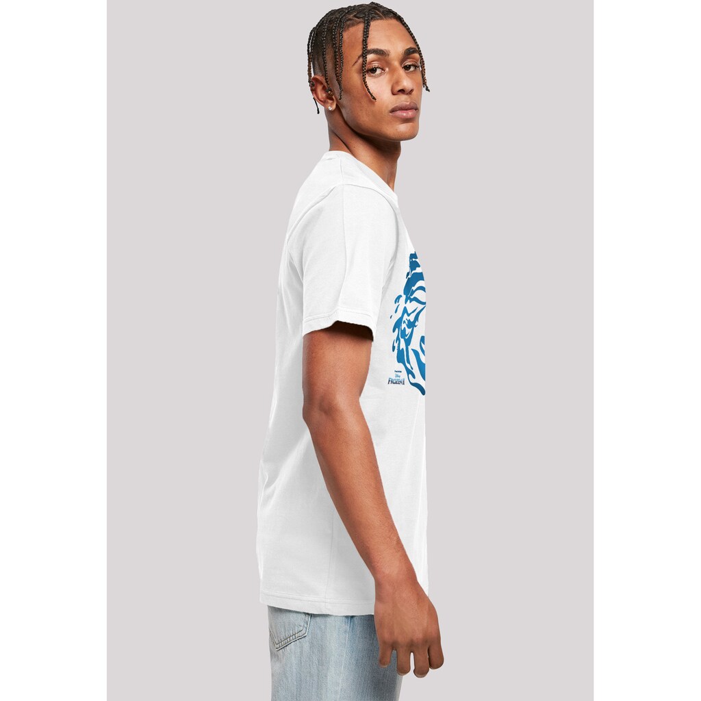 F4NT4STIC T-Shirt »Disney Frozen 2 Nokk Wassergeist Pferd Silhouette« Herren Premium Merch Regular-Fit Basic Bedruckt ▷ Bestellen