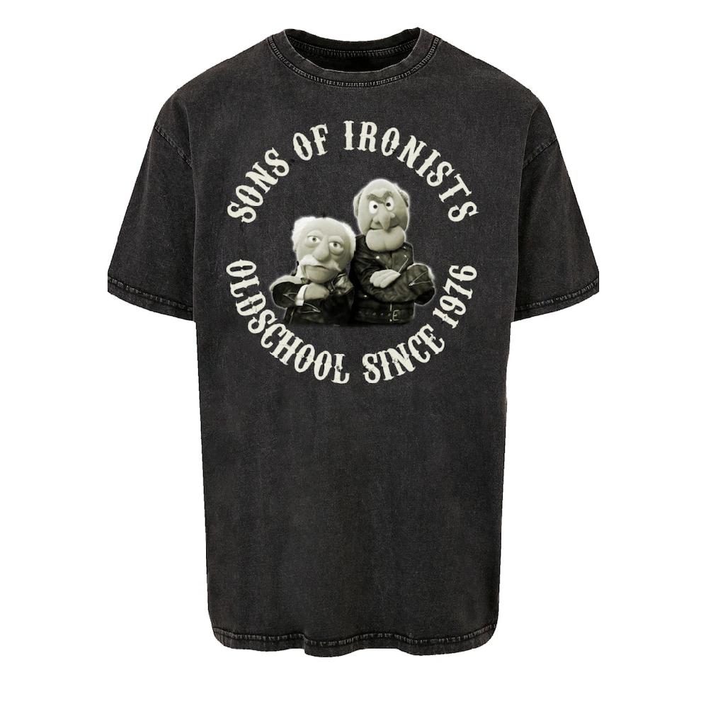 F4NT4STIC T-Shirt »Disney Muppets Waldorf & Statler Sons Of Ironists« Premium Qualität ▷ Kaufen