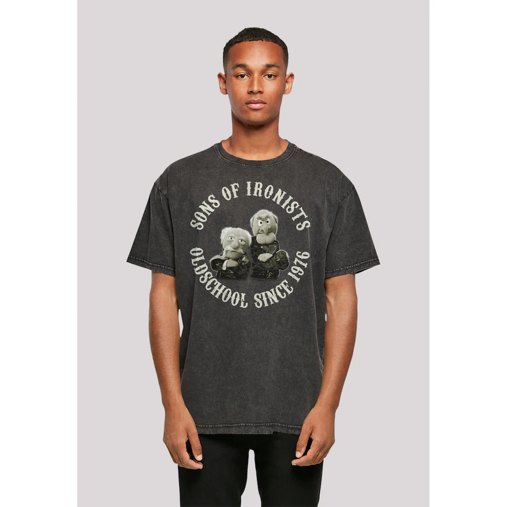 F4NT4STIC T-Shirt »Disney Muppets Waldorf & Statler Sons of Ironists« Premium Qualität ▷ kaufen